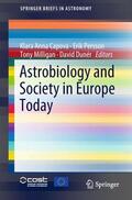 Capova / Persson / Milligan |  Astrobiology and Society in Europe Today | Buch |  Sack Fachmedien
