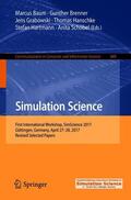 Baum / Brenner / Schöbel |  Simulation Science | Buch |  Sack Fachmedien