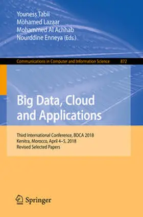 Tabii / Lazaar / Al Achhab | Big Data, Cloud and Applications | E-Book | sack.de