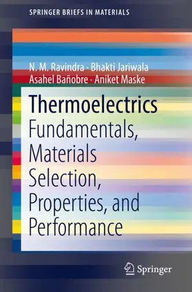 Ravindra / Maske / Jariwala |  Thermoelectrics | Buch |  Sack Fachmedien