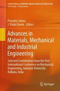 Davim / Sahoo |  Advances in Materials, Mechanical and Industrial Engineering | Buch |  Sack Fachmedien