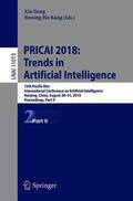 Kang / Geng |  PRICAI 2018: Trends in Artificial Intelligence | Buch |  Sack Fachmedien