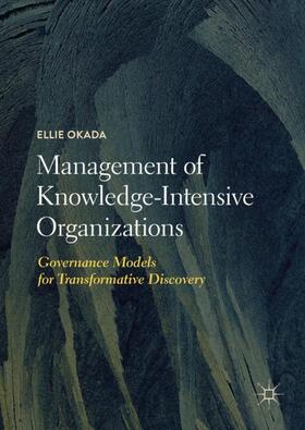 Okada | Management of Knowledge-Intensive Organizations | Buch | sack.de