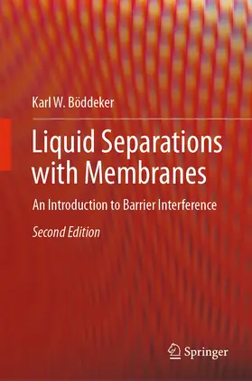 Böddeker | Liquid Separations with Membranes | E-Book | www.sack.de