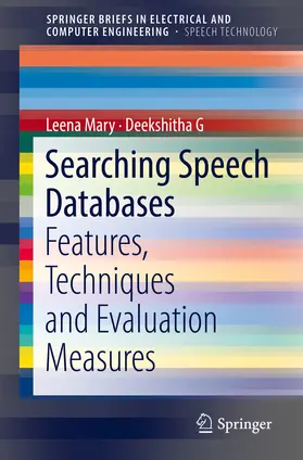 Mary / G | Searching Speech Databases | E-Book | sack.de