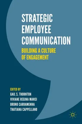 Thornton / Cappellano / Mansi |  Strategic Employee Communication | Buch |  Sack Fachmedien