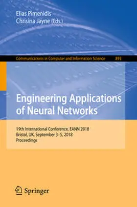 Pimenidis / Jayne | Engineering Applications of Neural Networks | E-Book | sack.de