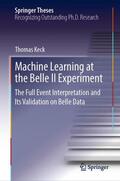 Keck |  Machine Learning at the Belle II Experiment | Buch |  Sack Fachmedien