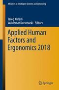 Ahram / Karwowski |  Applied Human Factors and Ergonomics 2018 | Buch |  Sack Fachmedien