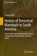 Defler |  History of Terrestrial Mammals in South America | eBook | Sack Fachmedien