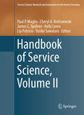 Maglio / Kieliszewski / Spohrer |  Handbook of Service Science, Volume II | eBook | Sack Fachmedien