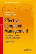 Seidel / Stauss |  Effective Complaint Management | Buch |  Sack Fachmedien