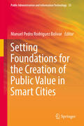 Rodriguez Bolivar |  Setting Foundations for the Creation of Public Value in Smart Cities | eBook | Sack Fachmedien
