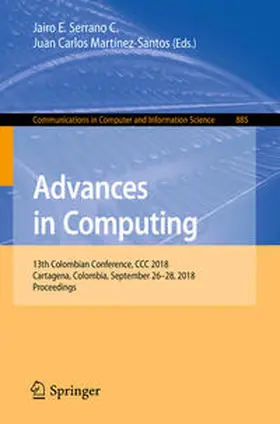 Serrano C. / Martínez-Santos | Advances in Computing | E-Book | sack.de