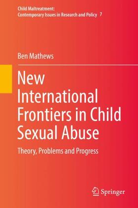 Mathews |  New International Frontiers in Child Sexual Abuse | Buch |  Sack Fachmedien