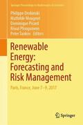 Drobinski / Mougeot / Tankov |  Renewable Energy: Forecasting and Risk Management | Buch |  Sack Fachmedien