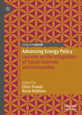 Robison / Foulds |  Advancing Energy Policy | Buch |  Sack Fachmedien