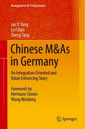 Yang / Tang / Chen |  Chinese M&As in Germany | Buch |  Sack Fachmedien