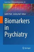Hall / Pratt |  Biomarkers in Psychiatry | Buch |  Sack Fachmedien