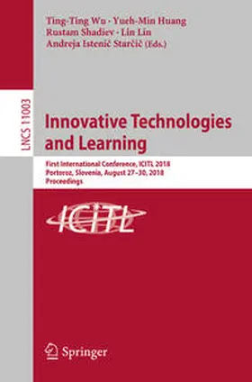 Wu / Huang / Shadiev | Innovative Technologies and Learning | E-Book | sack.de