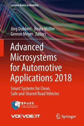 Dubbert / Meyer / Müller |  Advanced Microsystems for Automotive Applications 2018 | Buch |  Sack Fachmedien
