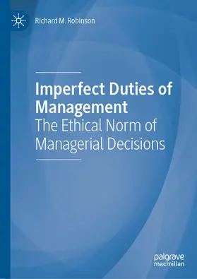 Robinson | Imperfect Duties of Management | E-Book | www.sack.de
