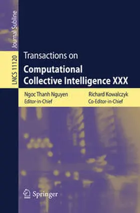 Thanh Nguyen / Kowalczyk |  Transactions on Computational Collective Intelligence XXX | eBook | Sack Fachmedien