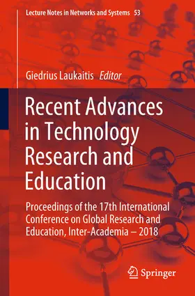 Laukaitis |  Recent Advances in Technology Research and Education | eBook | Sack Fachmedien