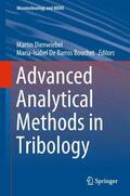 De Barros Bouchet / Dienwiebel |  Advanced Analytical Methods in Tribology | Buch |  Sack Fachmedien