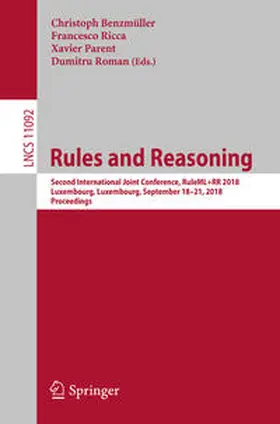 Benzmüller / Ricca / Parent |  Rules and Reasoning | eBook | Sack Fachmedien