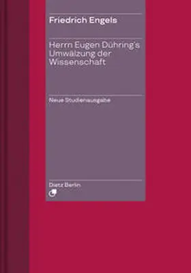 Engels / Hecker / Stützle |  Herrn Eugen Dühring's Umwälzung der Wissenschaft | Buch |  Sack Fachmedien