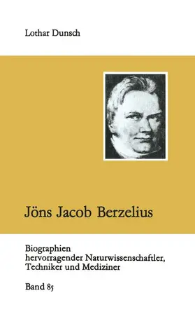  Jöns Jacob Berzelius | Buch |  Sack Fachmedien
