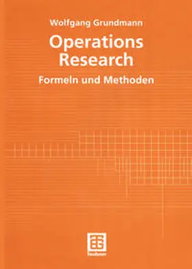 Grundmann | Operations Research | E-Book | www.sack.de