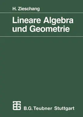 Zieschang |  Lineare Algebra und Geometrie | eBook | Sack Fachmedien