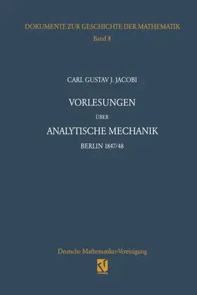 Jacobi / Pulte |  Vorlesungen über analytische Mechanik | Buch |  Sack Fachmedien