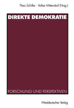 Schiller / Mittendorf | Direkte Demokratie | E-Book | www.sack.de