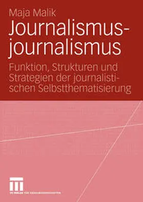 Malik | Journalismusjournalismus | E-Book | www.sack.de