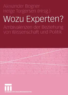 Bogner / Torgersen |  Wozu Experten? | eBook | Sack Fachmedien