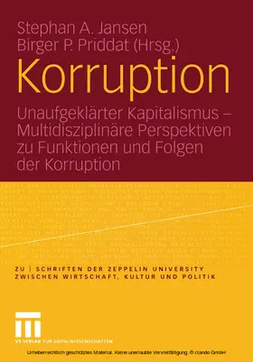 Jansen / Priddat | Korruption | E-Book | sack.de