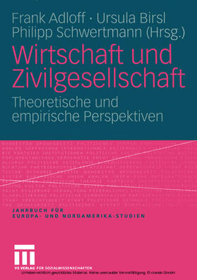 Adloff / Birsl / Schwertmann | Wirtschaft und Zivilgesellschaft | E-Book | sack.de