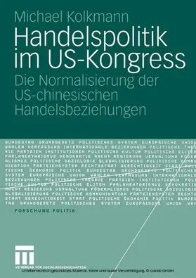 Kolkmann | Handelspolitik im US-Kongress | E-Book | www.sack.de
