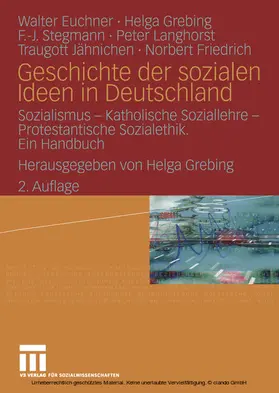 Euchner / Grebing / Stegmann |  Geschichte der sozialen Ideen in Deutschland | eBook | Sack Fachmedien