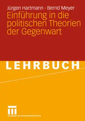 Hartmann / Meyer |  Einführung in die politischen Theorien der Gegenwart | eBook | Sack Fachmedien