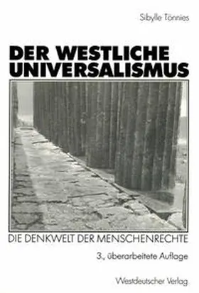 Tönnies | Der westliche Universalismus | E-Book | www.sack.de