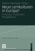 Niemeyer |  Neue Lernkulturen in Europa? | eBook | Sack Fachmedien