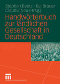 Beetz / Brauer / Neu |  Handwörterbuch zur ländlichen Gesellschaft in Deutschland | eBook | Sack Fachmedien