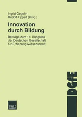 Gogolin / Tippelt |  Innovation durch Bildung | eBook | Sack Fachmedien