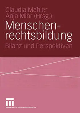 Mahler / Mihr | Menschenrechtsbildung | E-Book | www.sack.de