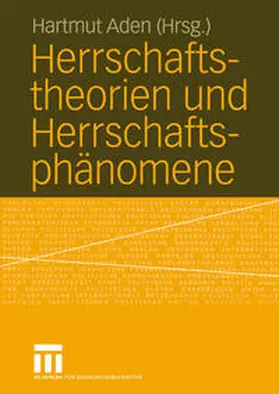Aden |  Herrschaftstheorien und Herrschaftsphänomene | eBook | Sack Fachmedien