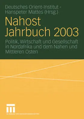 Mattes |  Nahost Jahrbuch 2003 | eBook | Sack Fachmedien